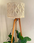 Handmade Macrame Lampshade - Boho Home Decor